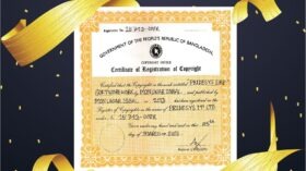 Copyright Certificate