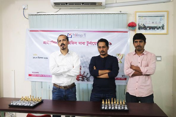 Opening Ceremony of Pridesys Victory Day Inter-office chess tournament 2019